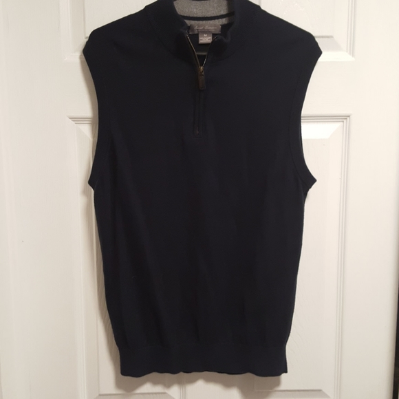 Daniel Cremieux Other - Blue quarter zip vest